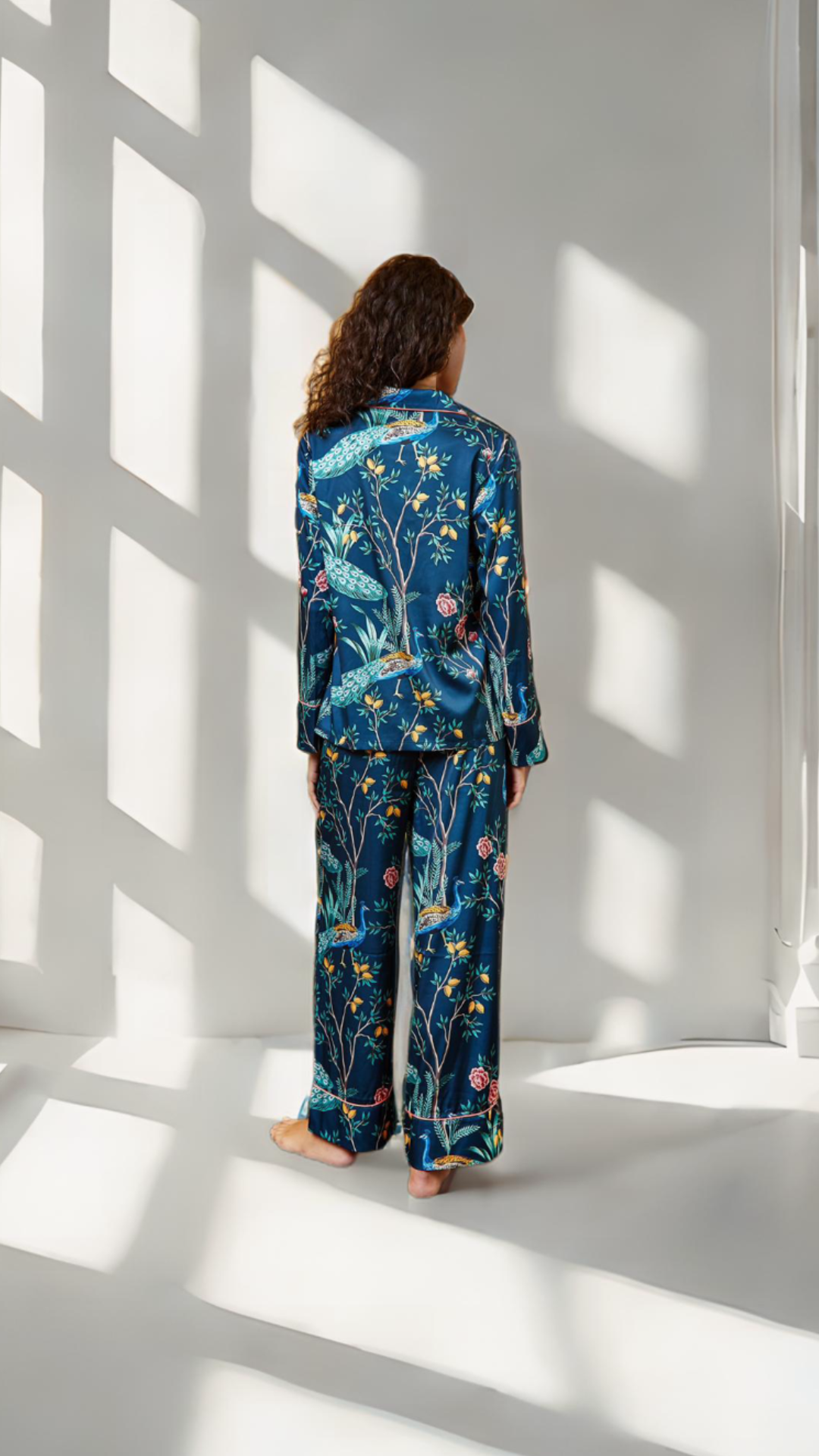 Peacock Trouser Set